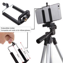 Load image into Gallery viewer, Professional Folding Camera Tripod Stand Holder for CellPhone
