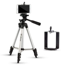 Load image into Gallery viewer, Professional Folding Camera Tripod Stand Holder for CellPhone
