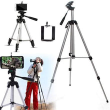 Load image into Gallery viewer, Professional Folding Camera Tripod Stand Holder for CellPhone
