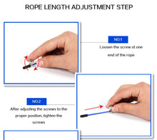 Load image into Gallery viewer, Professional Jump Rope Speed Skipping For Fitness Workout Training Flexible Jump Ropes For Fitness Quite Skipping Rope With Bearing Aluminum Alloy Handle And Carrying Bag
