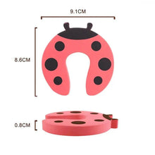 Load image into Gallery viewer, Protection Baby Safety Cute Animal Security Door Stopper Baby Card Lock Newborn Care Child Finger Protector
