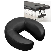 Load image into Gallery viewer, PU Foam Spa U-Shape Pillow Face Rest Body Massage face Pillow Soft Face Cushion Basic Massage Face Cradle Cushion Massage Face Cradle Cushion Memory Foam Massage Table &amp; Massage Chair Headrest Pillow Pad For Beauty Care Salon
