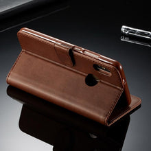 将图片加载到图库查看器，PU Leather Cover with RFID Blocking Card Holder Magnetic Clasp Folio Case For Xiaomi Redmi Note 5 Case Leather Wallet Luxury Cover Redmi Note 5 Pro 10 Pro 10s 9S 9 8 7 4 9T 10 5G 11 Case Flip Cover
