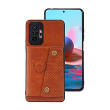 Load image into Gallery viewer, PU Leather Flip Case For Xiaomi Redmi Note 11 11S 10 9 8 9s 9T Mi 12 10T 11T POCO X3 GT X4 Pro F3 Wallet Card Slot Holder Cover Genuine Leather Magnetic Card Holder Folio Cover
