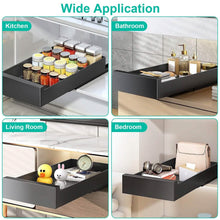 Load image into Gallery viewer, Pull Out Cabinet Organizer Carbon Steel Quiet Slide Rails
