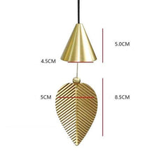 将图片加载到图库查看器，Pure Copper Wind Chimes Ornaments Exquisite Hanging Harmony Bells Garden Rustic Relaxing Tranquil Wind Chimes Japanese Home Balcony Bedroom Wind Chimes Car Pendant Birthday Gift Supplies
