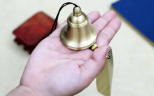 将图片加载到图库查看器，Pure Copper Wind Chimes Ornaments Exquisite Hanging Harmony Bells Garden Rustic Relaxing Tranquil Wind Chimes Japanese Home Balcony Bedroom Wind Chimes Car Pendant Birthday Gift Supplies
