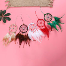 Load image into Gallery viewer, Pure Handmade Dream Catcher Hanging Ornaments Indian Style For Wall Decoration Birthday Gift Decorations Wind Chimes Home Wall Hanging Decora Wedding Decoration Craft Photography
