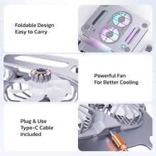 将图片加载到图库查看器，Purely C50 Laptop Cooling Adjustable Stand with Fans
