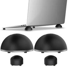 Load image into Gallery viewer, Purely Laptop Cooling Pad Legs Portable Magnetic Ball Opens Into 4 Non-Slip Laptop Stand Legs
