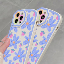 Load image into Gallery viewer, Purple Flower Phone Case For iPhone 11 Case iPhone 13 14 Pro Max iPhone 12 Phone Case iPhone11 iPhone14 Soft Back Cover Cute Pattern Soft iPhone Fashion Comfortable Grip Design &amp; Aesthetic Floral Pattern iphone Case

