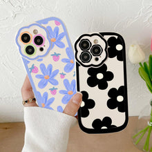 Load image into Gallery viewer, Purple Flower Phone Case For iPhone 11 Case iPhone 13 14 Pro Max iPhone 12 Phone Case iPhone11 iPhone14 Soft Back Cover Cute Pattern Soft iPhone Fashion Comfortable Grip Design &amp; Aesthetic Floral Pattern iphone Case
