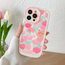 Load image into Gallery viewer, Purple Flower Phone Case For iPhone 11 Case iPhone 13 14 Pro Max iPhone 12 Phone Case iPhone11 iPhone14 Soft Back Cover Cute Pattern Soft iPhone Fashion Comfortable Grip Design &amp; Aesthetic Floral Pattern iphone Case
