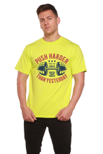 将图片加载到图库查看器，Push Harder Men's Bamboo Viscose/Organic Cotton Short Sleeve Graphic T-Shirt
