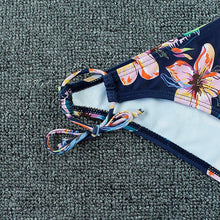 Load image into Gallery viewer, Push Up Bikini Floral Print Swimsuit Swimwear Women Bathing Suit Bikinis Set Brazilian Beach Female Wear Women's Bikini Swimsuits Floral Printed Bathing Suits for Women 2 Piece Bikini
