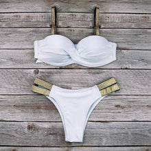 Load image into Gallery viewer, Push Up Bikini New Swimsuit Women Bikinis Set Swimwear Bikinis For Women Swimsuit  Bikini Sets Swimwear Beach Female Bathing Suit Bikini Beachwear Swimming Wear
