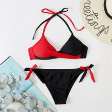 Load image into Gallery viewer, Push Up Bikinis 2022 New Swimwear Women's Bikini Swimsuits Floral Printed Bathing Suits for Women 2 Piece Bikini Women Floral Print Bikini Sets Swimsuit Beach Wear Bathing Suit Female  Two Pieces
