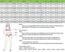 将图片加载到图库查看器，Push Up Swimwear Back One-piece Beach Bathing Suit Colorful Print One Piece Women Swimsuit  Women's Plunge Bathing Suit Strappy Mesh One Piece Swimsuit Tummy Control Swimwear
