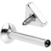 Load image into Gallery viewer, 5/16 Triangle Internally Threaded Daith Cartilage Tragus
