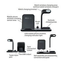 Load image into Gallery viewer, Qi 10W Fast Phone Wireless Charging Stand
