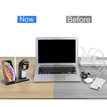 Load image into Gallery viewer, Qi 10W Fast Phone Wireless Charging Stand
