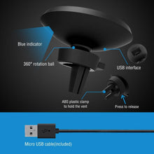 Load image into Gallery viewer, Qi Wireless Magnetic Car Charger
