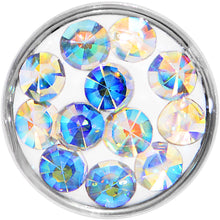 Load image into Gallery viewer, 8G Aurora Ferido Crystal Steel Screw Fit Plug Set
