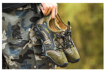 Load image into Gallery viewer, Quick Dry Men Sneakers Slip On Upstream Shoes Water Hiking Beach Surfing Shoes Sandals Barefoot Beach Sneakers Swim Boating Fishing Yoga Gym
