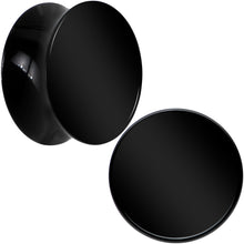 将图片加载到图库查看器，Black UV Acrylic Saddle Plug Set 5mm to 25mm
