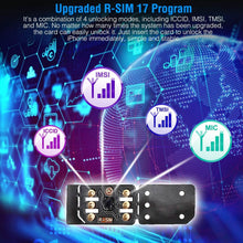 Load image into Gallery viewer, R-SIM17 Nano Unlock RSIM Card

