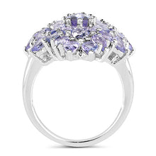 Load image into Gallery viewer, 5.27 Carat Genuine Tanzanite .925 Sterling Silver Ring
