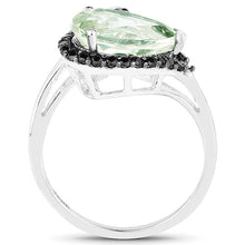 将图片加载到图库查看器，3.42 Carat Genuine Multi Stone .925 Sterling Silver Ring
