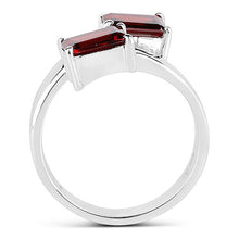 Load image into Gallery viewer, 2.40 Carat Genuine  Garnet .925 Sterling Silver Ring
