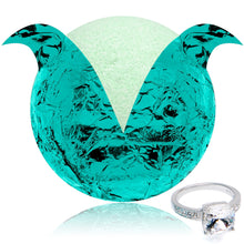 Load image into Gallery viewer, Mermaid Daydream Bath Bomb with Jewelry Ring Inside
