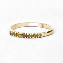 将图片加载到图库查看器，0.22 Carat Genuine Dark Yellow Diamond 14K Yellow Gold Ring (I1-I2)
