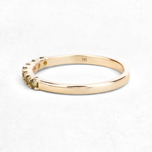将图片加载到图库查看器，0.22 Carat Genuine Dark Yellow Diamond 14K Yellow Gold Ring (I1-I2)
