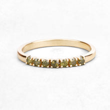 将图片加载到图库查看器，0.22 Carat Genuine Dark Yellow Diamond 14K Yellow Gold Ring (I1-I2)
