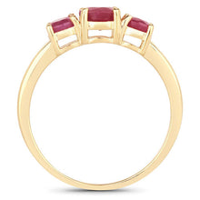 Load image into Gallery viewer, 1.15 Carat Genuine Ruby 14K Yellow Gold Ring
