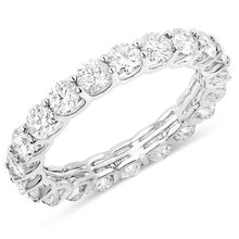 Load image into Gallery viewer, 2.52 Carat Genuine Lab Grown Diamond 14K White Gold Ring
