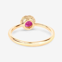 Load image into Gallery viewer, 0.50 Carat Genuine Ruby 14K Yellow Gold Ring
