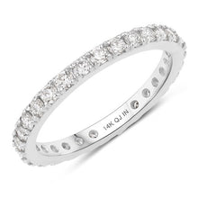 Load image into Gallery viewer, 1.00 Carat Lab Grown Diamond 14K White Gold Ring
