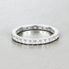 Load image into Gallery viewer, 1.00 Carat Lab Grown Diamond 14K White Gold Ring
