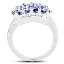 Load image into Gallery viewer, 2.21 Carat Genuine Tanzanite .925 Sterling Silver Ring
