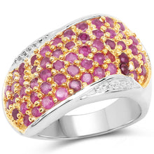 Load image into Gallery viewer, 2.49 Carat Genuine Ruby .925 Sterling Silver Ring
