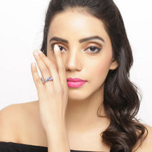 Load image into Gallery viewer, 1.63 Carat Genuine Tanzanite .925 Sterling Silver Ring
