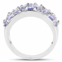 Load image into Gallery viewer, 2.52 Carat Genuine Tanzanite .925 Sterling Silver Ring
