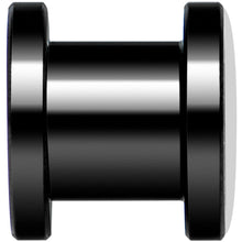 Load image into Gallery viewer, Cemetery Zombie Hand Halloween Black Anodized Plug Set 0G
