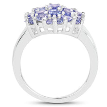 Load image into Gallery viewer, 2.03 Carat Genuine Tanzanite .925 Sterling Silver Ring
