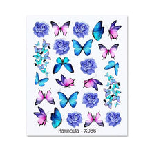 Load image into Gallery viewer, Rainbow Wave Love Heart Pattern Water Decals Stickers Butterfly Dragon Geometry Slider For Nails Art Decoration Tip Water Transfer Nail Decals Sticker For Pretty Girl Self-Adhesive Nail Decals Designer Nail Stickers for Acrylic
