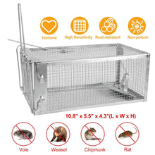 Load image into Gallery viewer, Rat Trap Cage Humane Live Rodent
